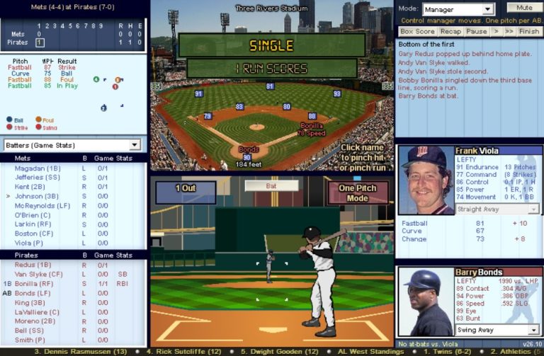 Mlb Simulation Game 91 Barry Bonds Vs Viola In Game.jpg