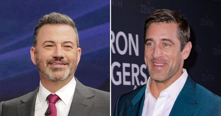 Jimmy Kimmel And Aaron Rodgers Feud Timeline Late Night Jokes Epstein List Claims And More 939.jpg