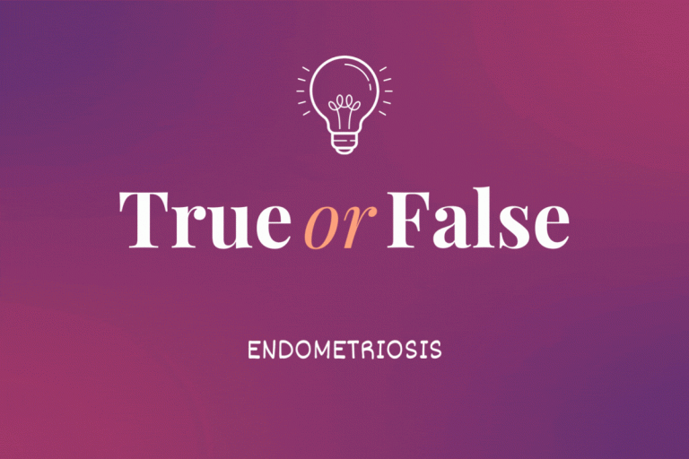 True Or False Endometriosis.gif