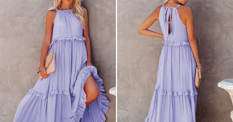 Anbech Ruffled Pleated Sundress.png