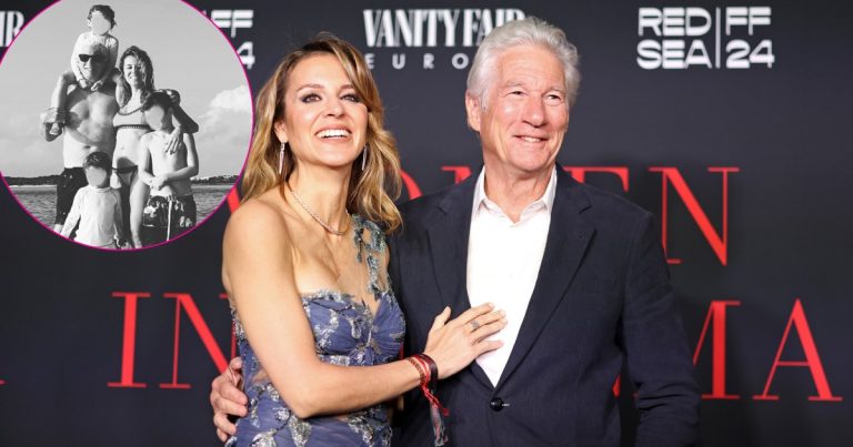 Richard Gere Wife Alejandra Silva Shares Father Day Photo 1.jpg