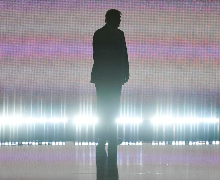 Donald Trump Silhouette With Digital Backdrop.jpg